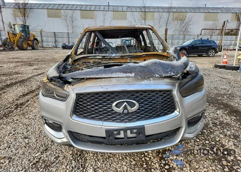 2019 Infiniti Qx60 Luxe z USA, uszkodzony, nr VIN 5N1DL0MM8KC566555